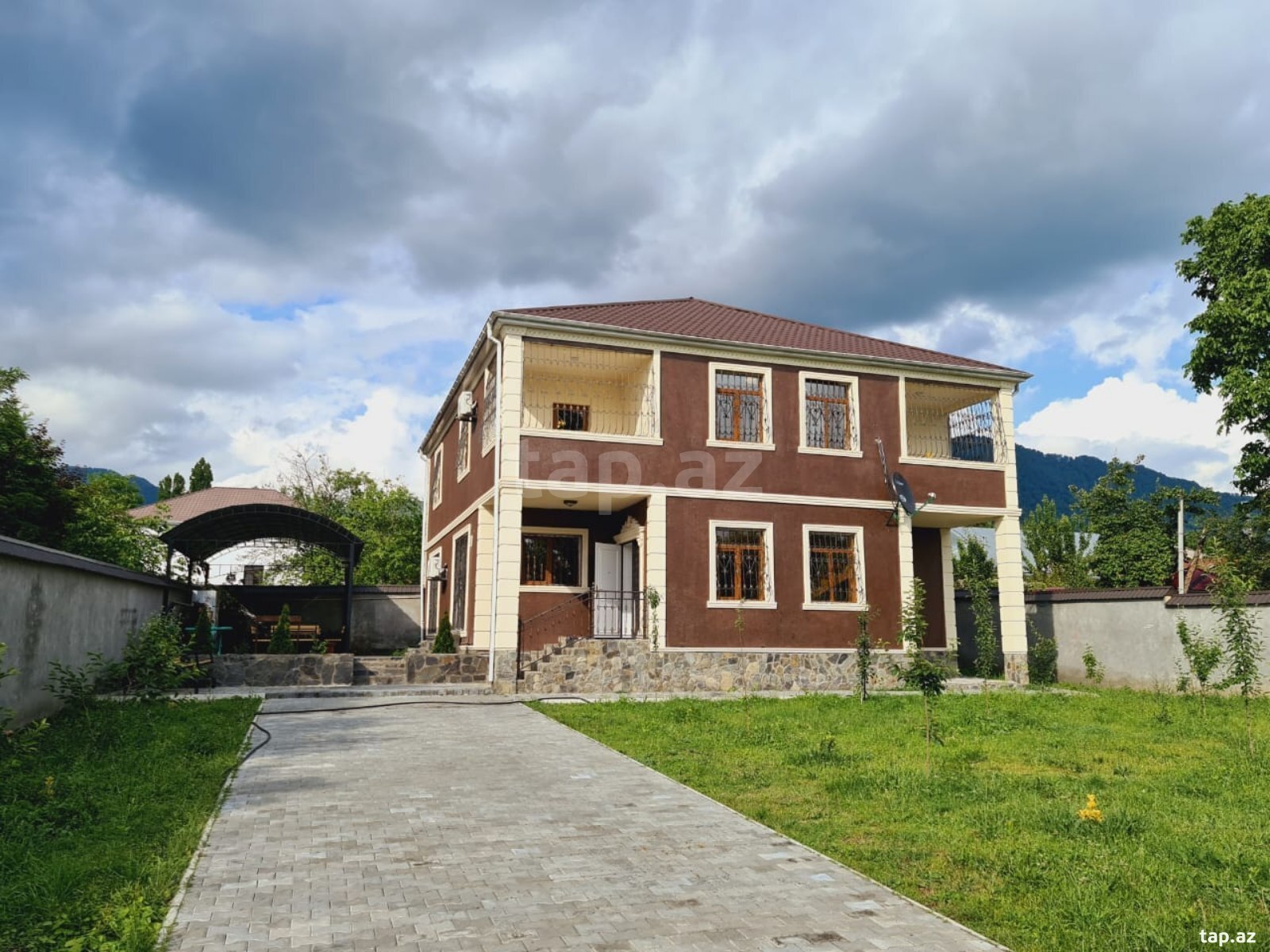 Villa kirayə verilir, Qəbələ ş.