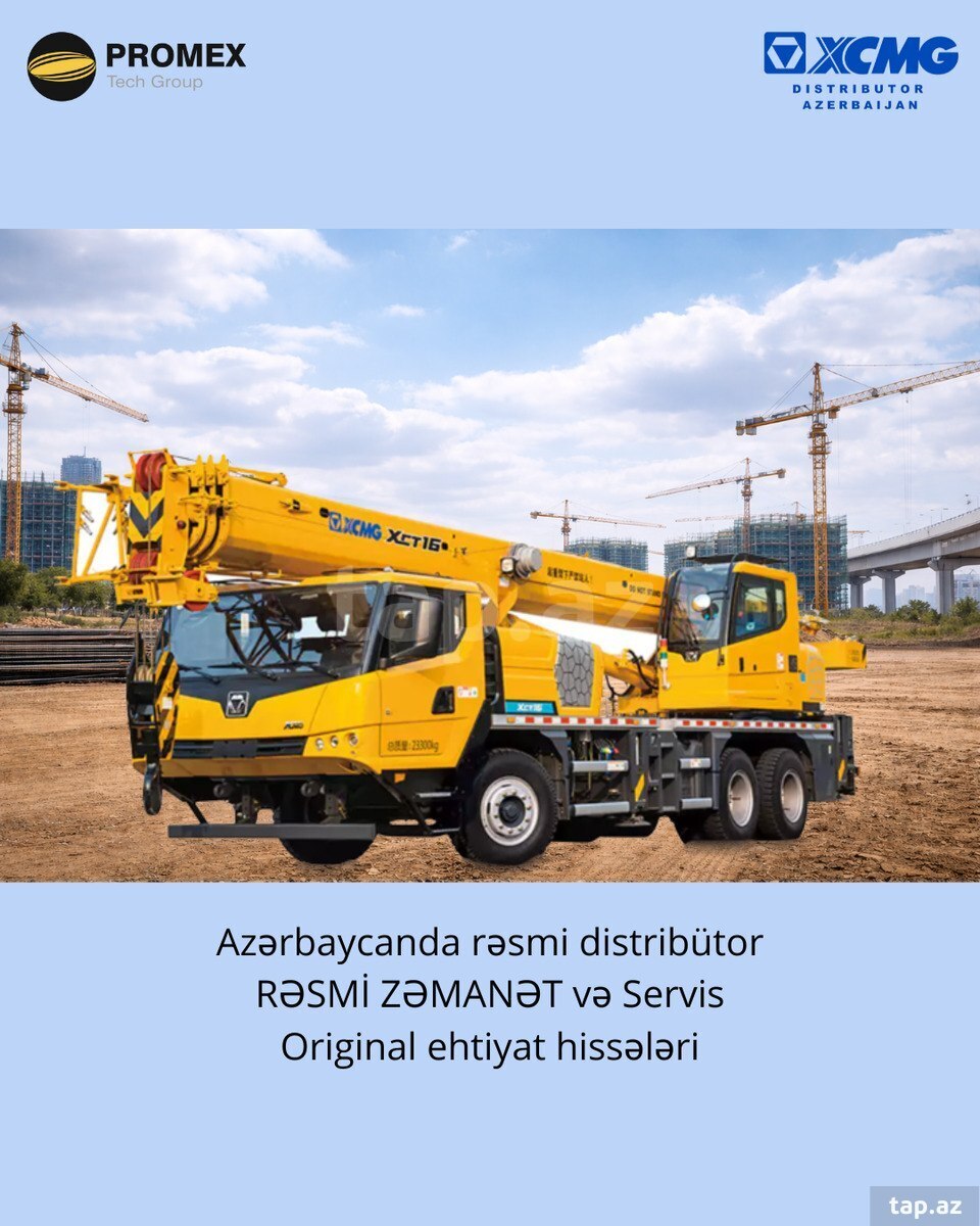 Avtokran XCMG XCT16-1, 2026 il