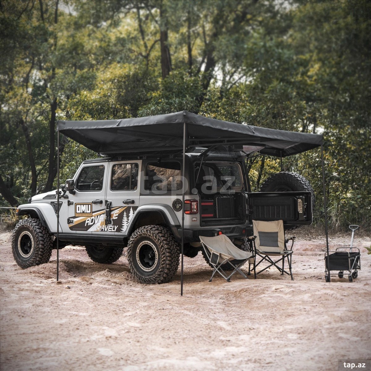Jeep Wrangler səyahət tentləri