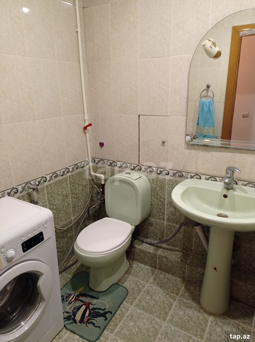 2-otaqlı mənzil kirayə verilir, Badamdar qəs., 60 m² (12)