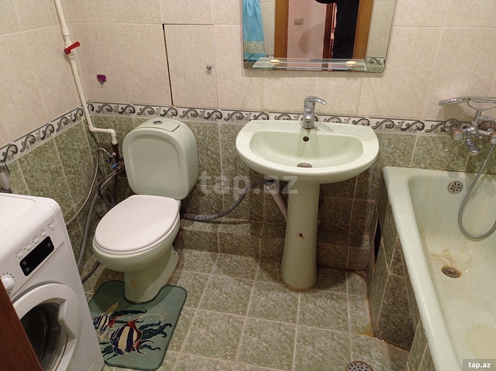 2-otaqlı mənzil kirayə verilir, Badamdar qəs., 60 m² (11)