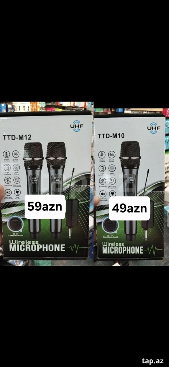 Simsiz karaoke mikrofonu