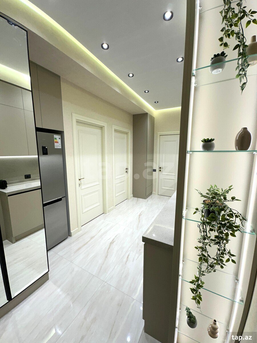 2-otaqlı yeni tikili, Z.Xəlilov küç., 65 m² (2)