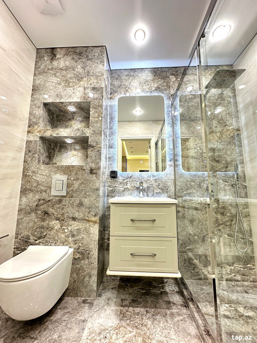 2-otaqlı yeni tikili, Z.Xəlilov küç., 65 m² (8)