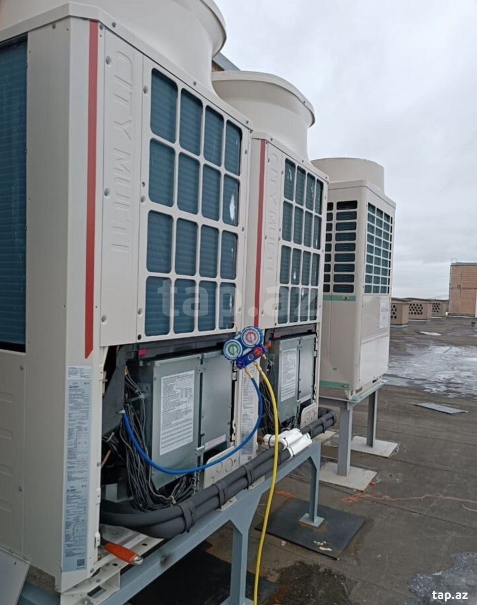 VRV/VRF kondisioner, AHU və Fan Coil montajı, təmiri (9)