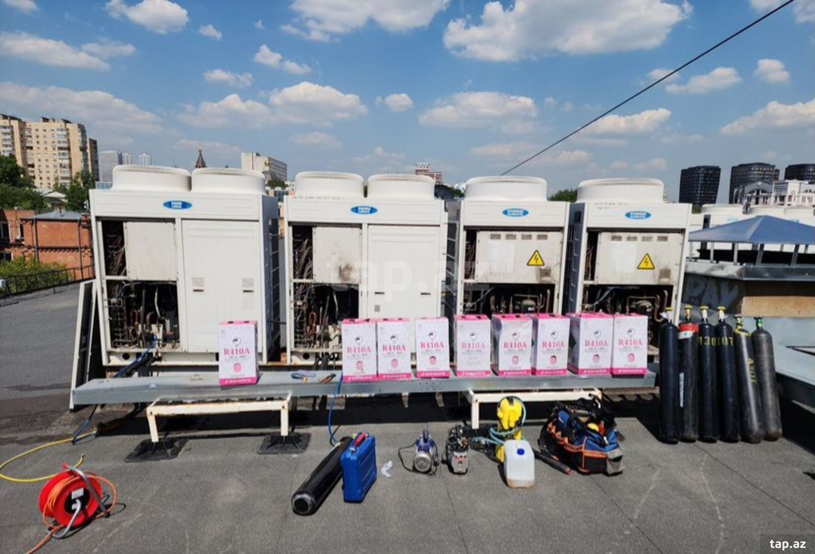 VRV/VRF kondisioner, AHU və Fan Coil montajı, təmiri (3)