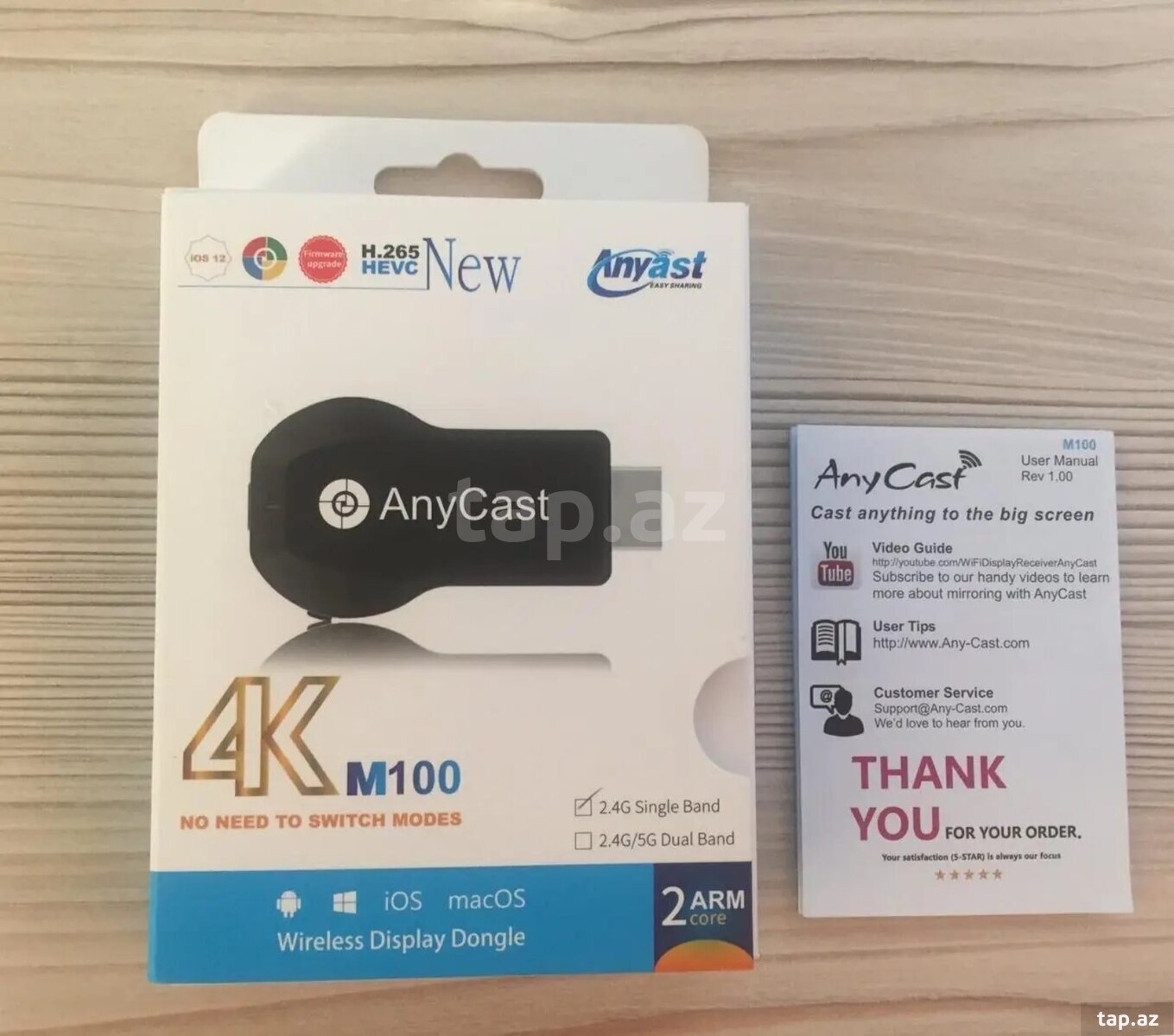 Android Smart TV box Anycast M100 4K  (2)
