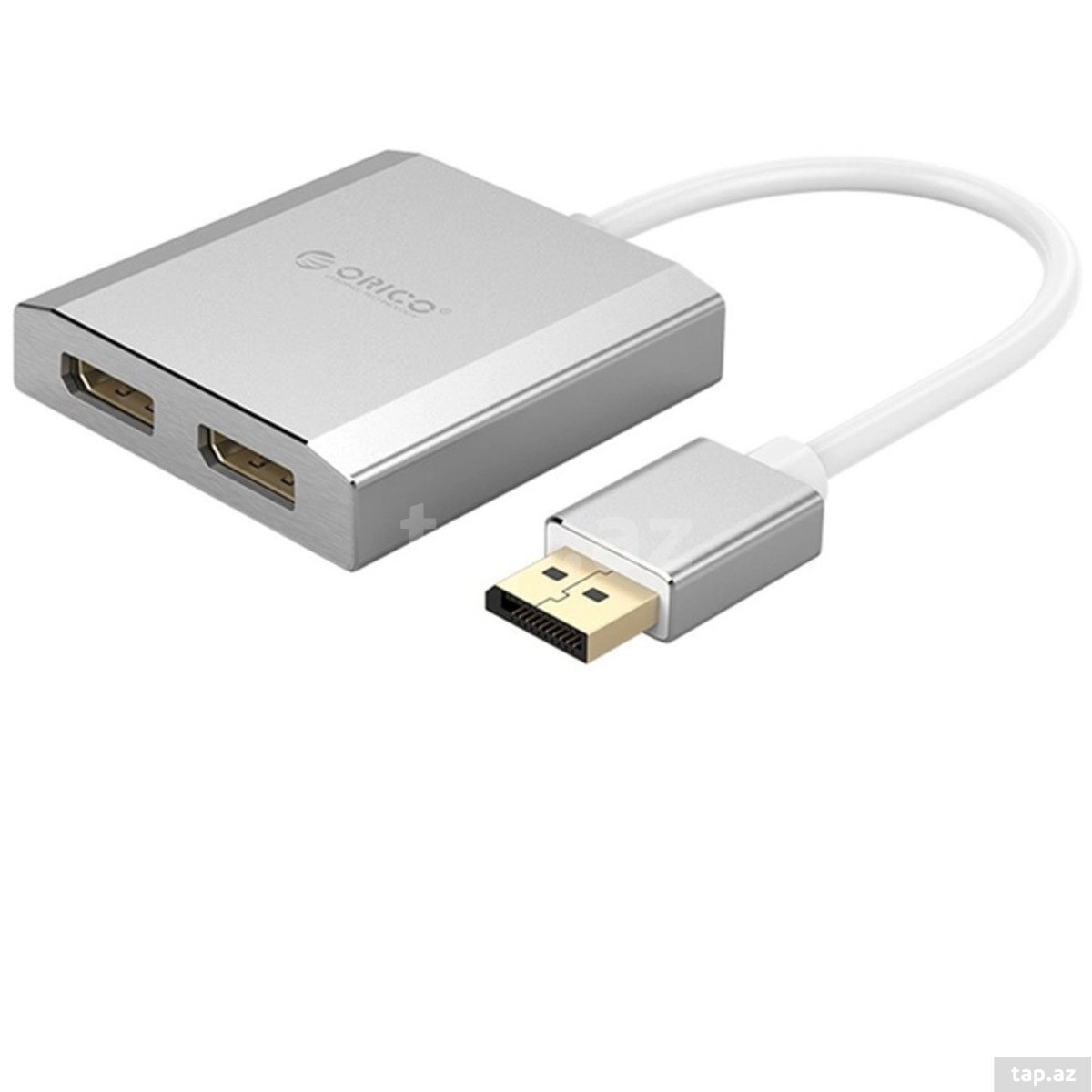 Conventor ORICO-XD-DF2DP4-SV-BP  DisplayPort  TO  Dual DisplayPort ( Up to 3840 × 2160 @ 60 Hz on ea