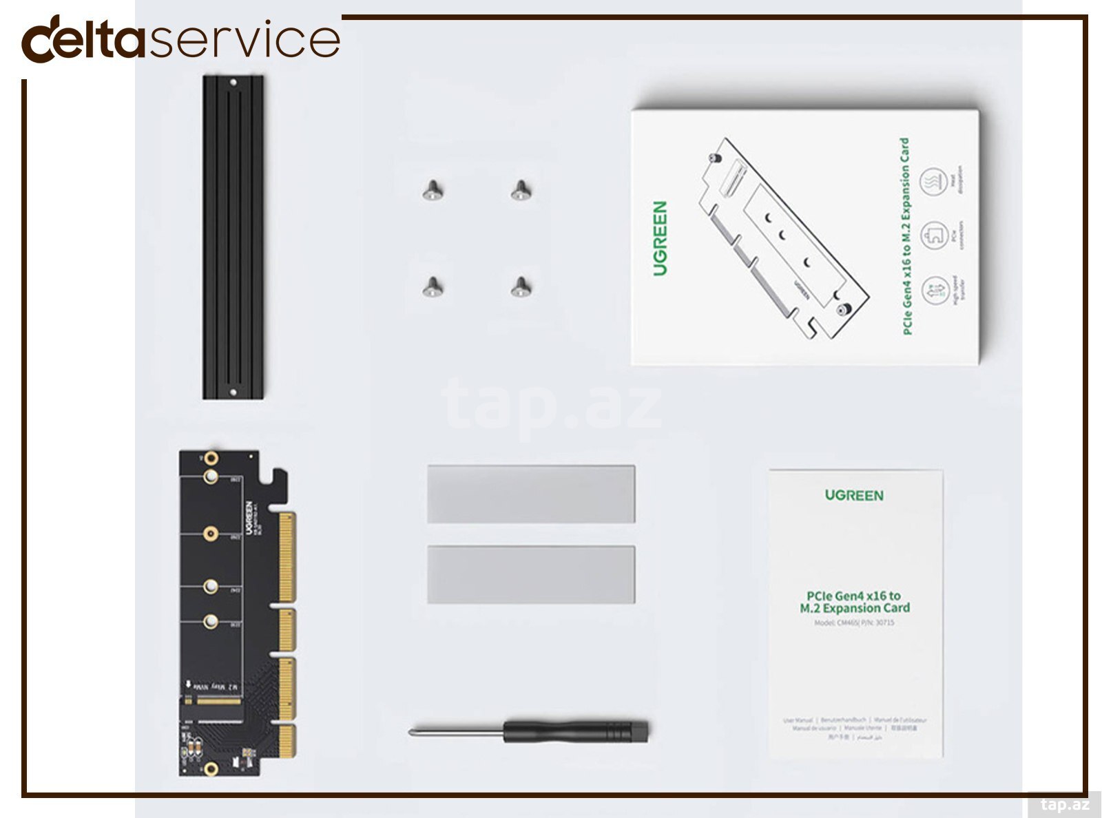 UGREEN M.2 NVME PCIe 3.0 Adapter CM302 70503  (4)