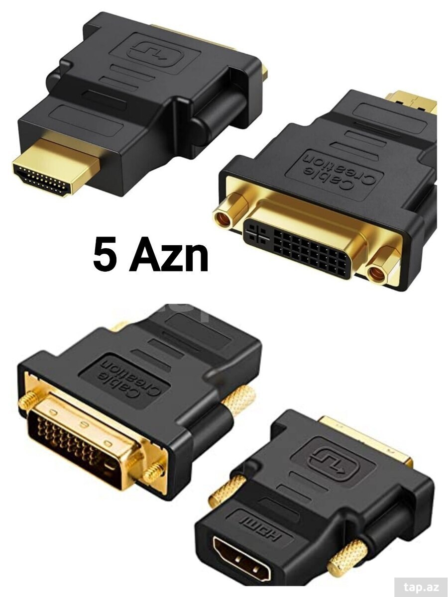 Çevirici DisplayPort to HDMI DVI VGA  (3)
