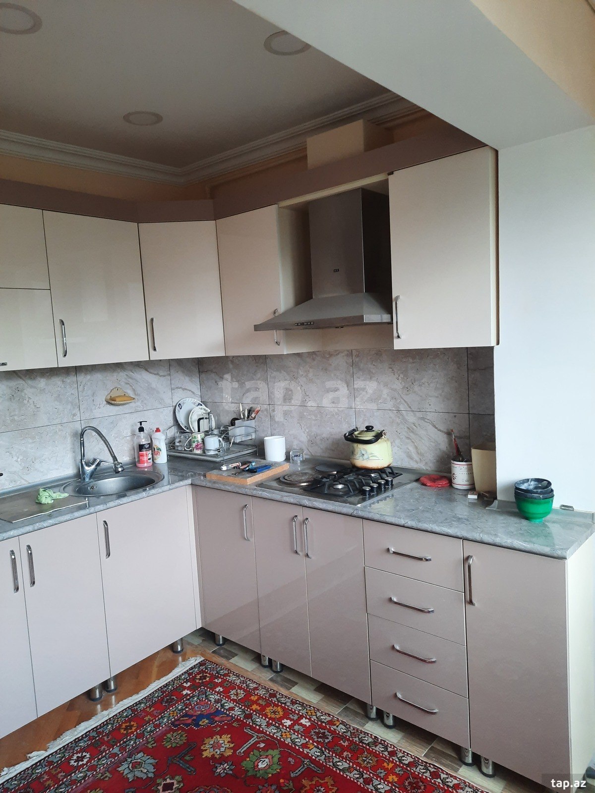 3-otaqlı mənzil, Həzi Aslanov m., 80 m² (15)