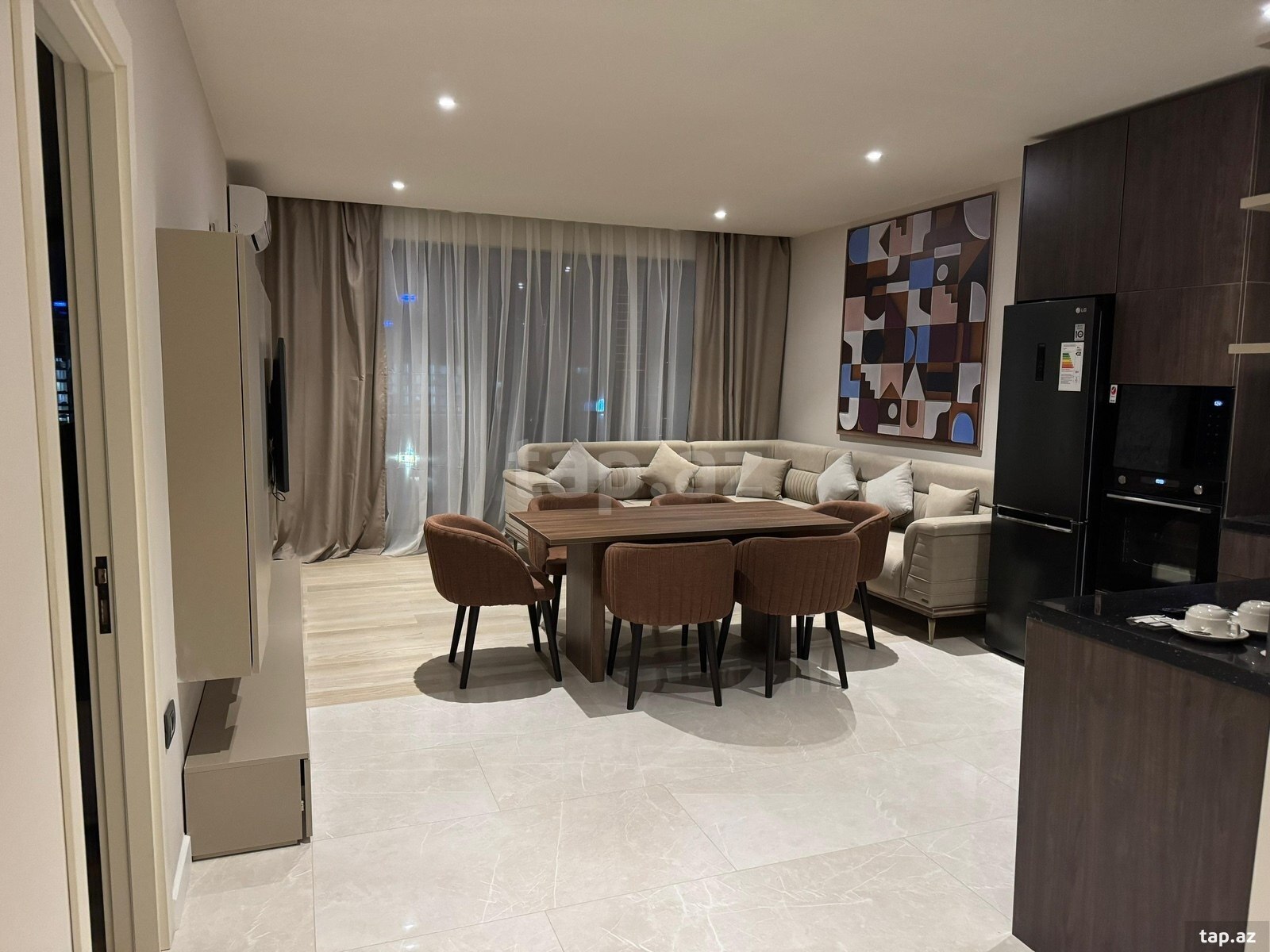 2-otaqlı yeni tikili kirayə verilir, Nardaran qəs., 100 m² (15)