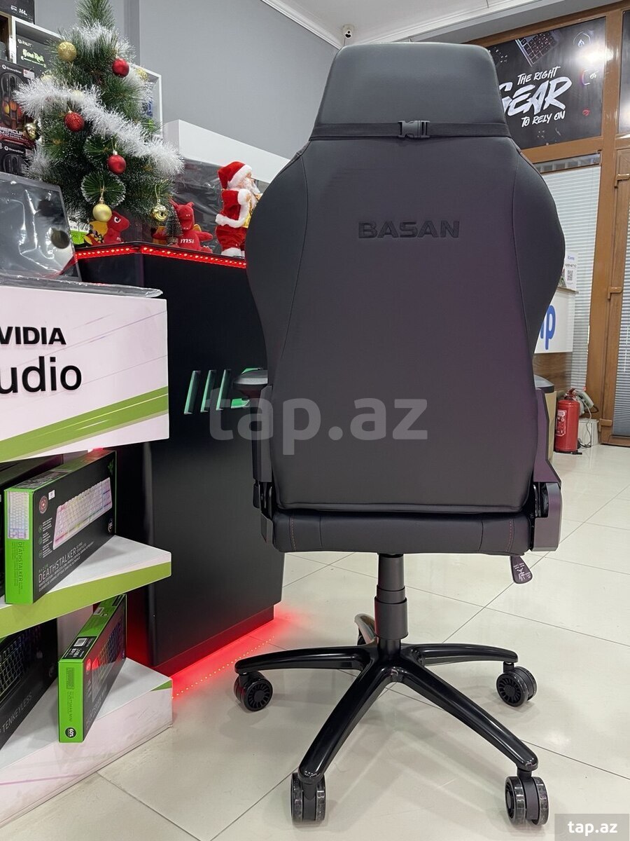 2E Gaming Chair BASAN Black​/Red Gen II (11)