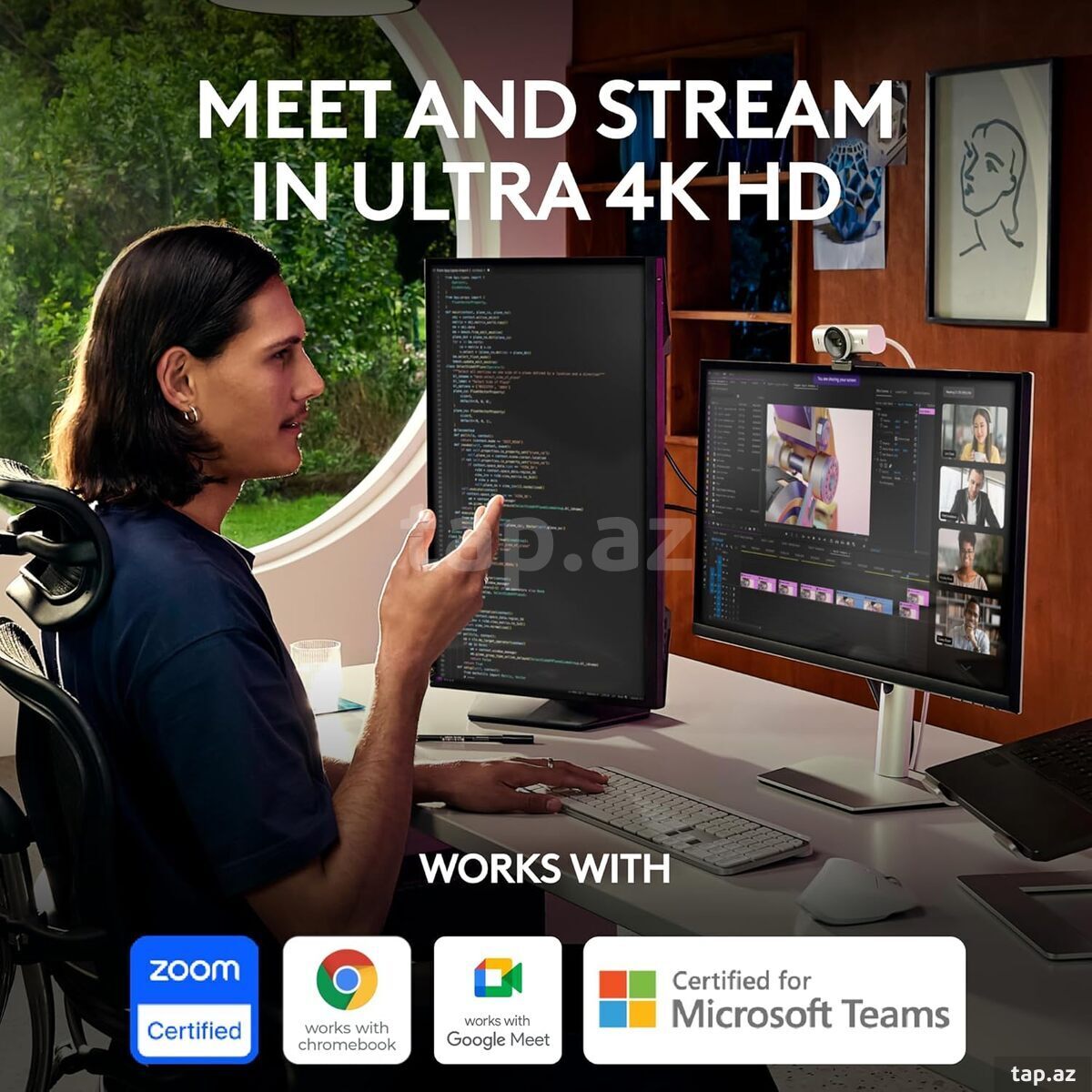 Web kamera Logitech Brio Stream 4k (8)