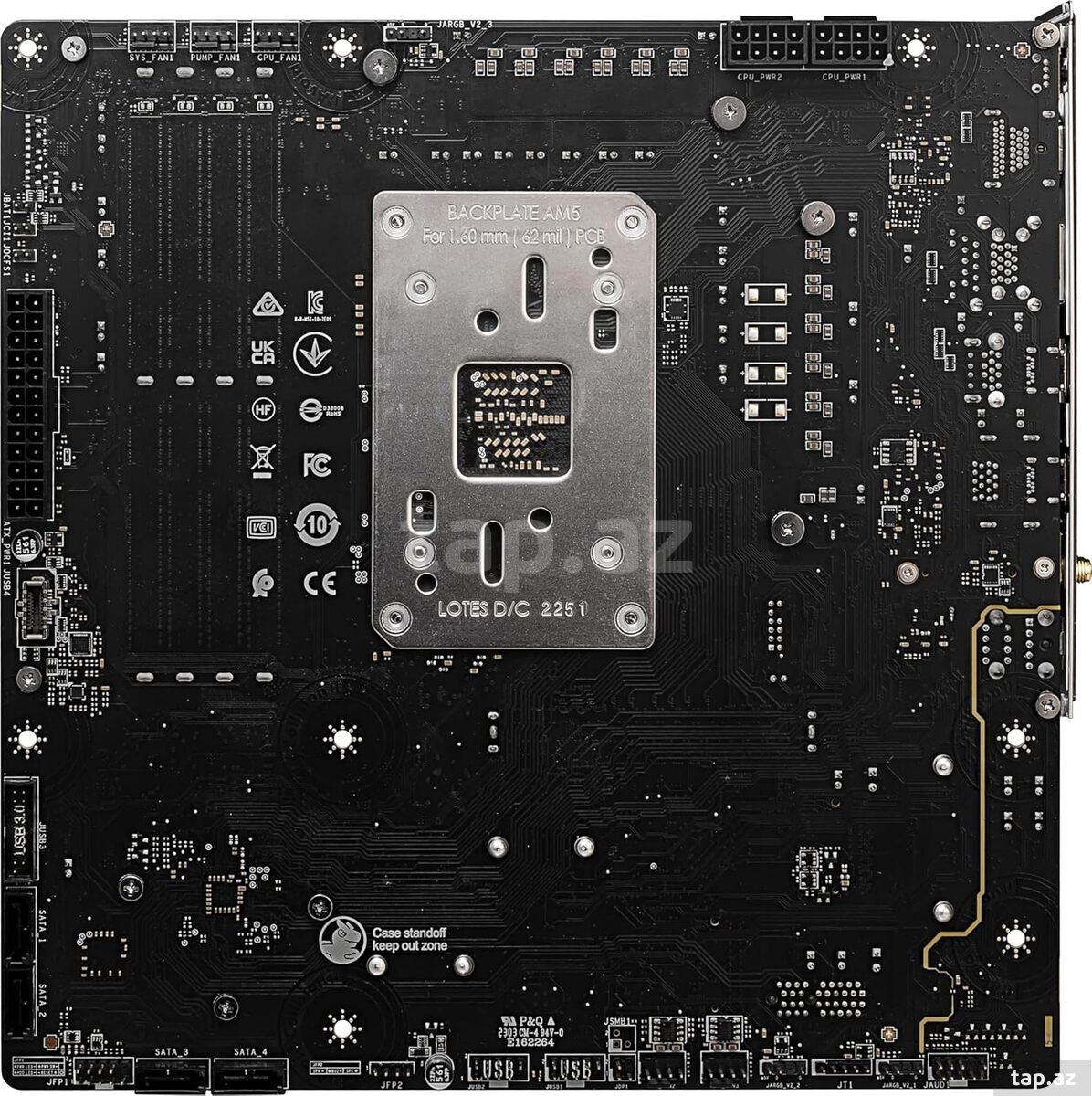 Ana plata MSI B650M Project Zero Gaming Wi-Fi (3)