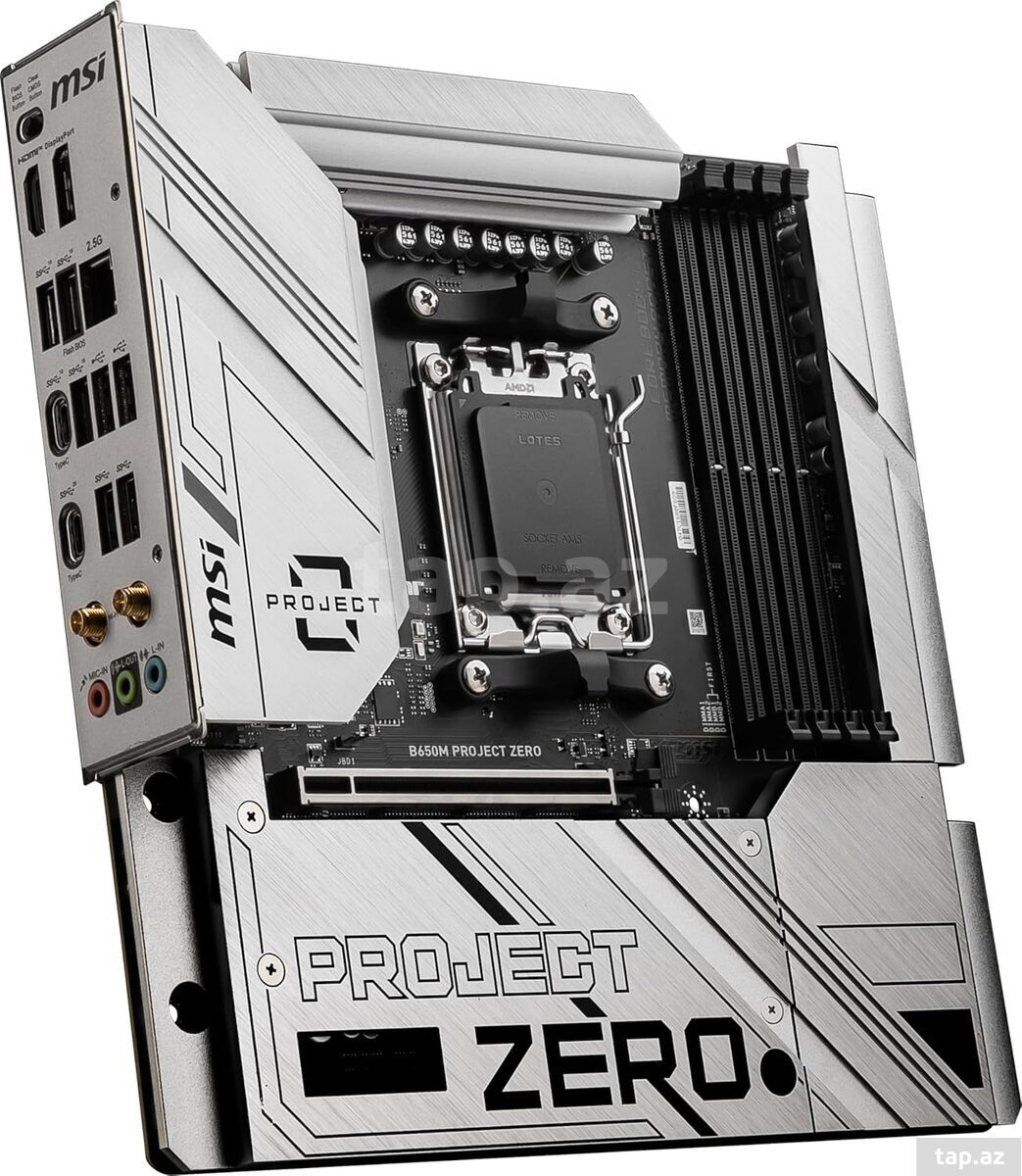 Ana plata MSI B650M Project Zero Gaming Wi-Fi (5)