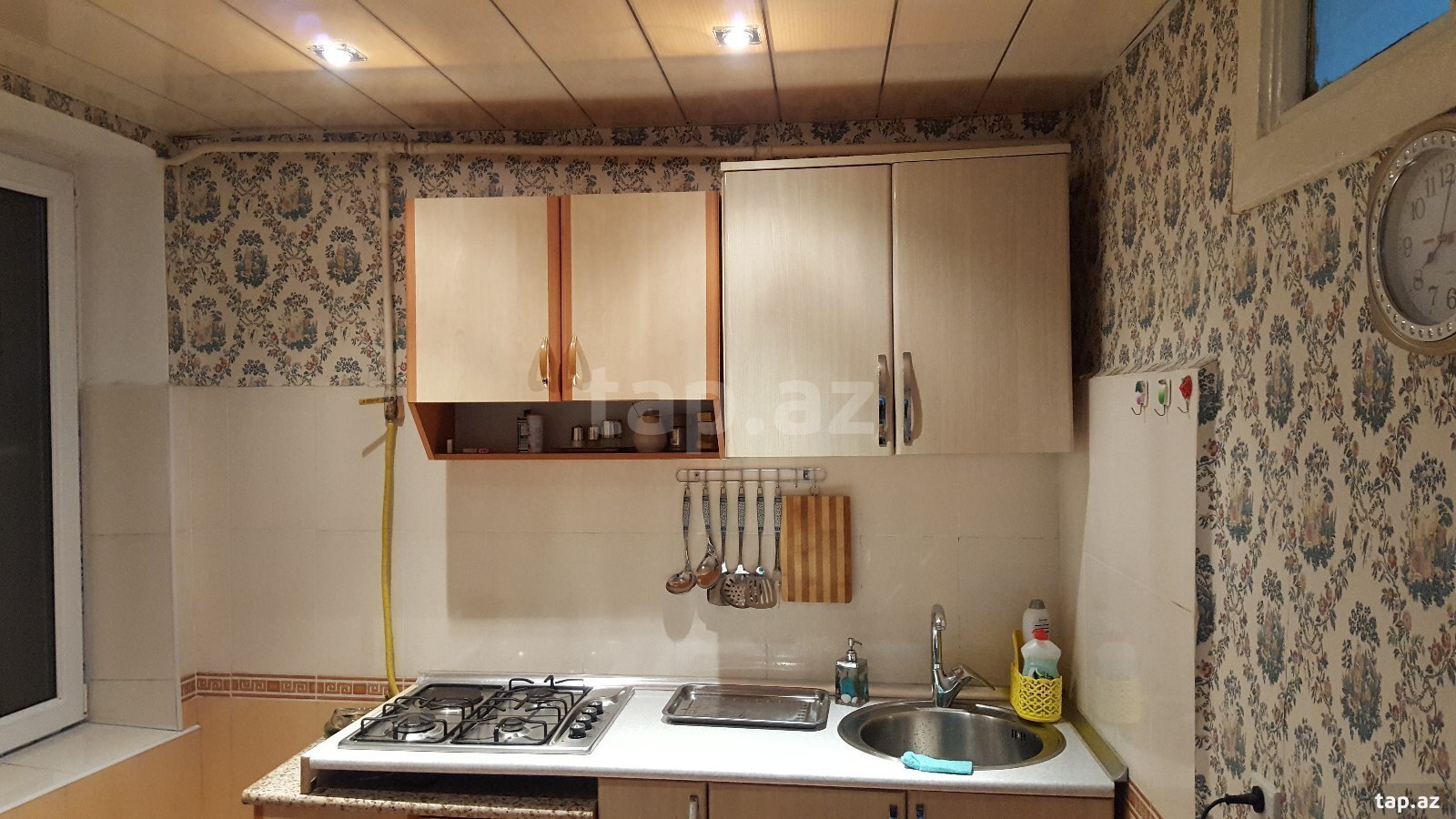 1-otaqlı mənzil kirayə verilir, Nərimanov r., 50 m.² (5)