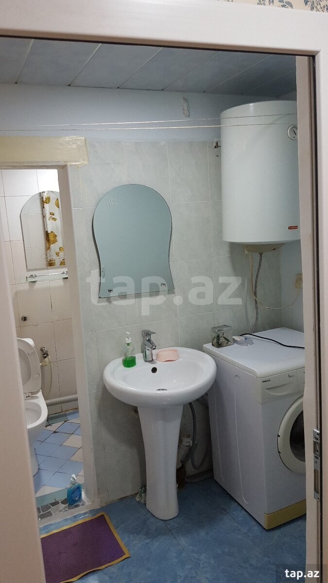 1-otaqlı mənzil kirayə verilir, Nərimanov r., 50 m.² (6)