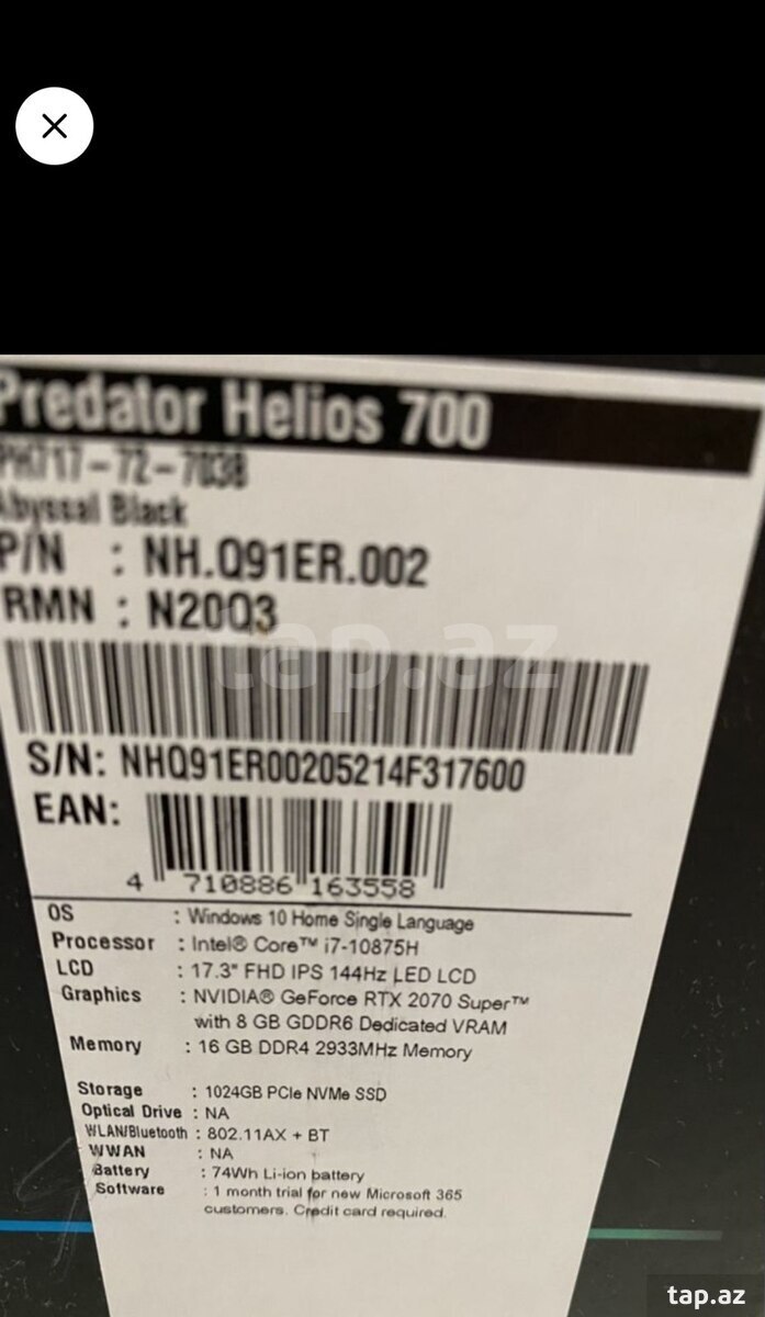 Acer predator Helios 700 (2)