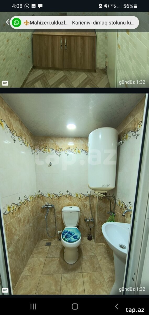 1-otaqlı mənzil kirayə verilir, Gəncə ş., 62 m² (12)