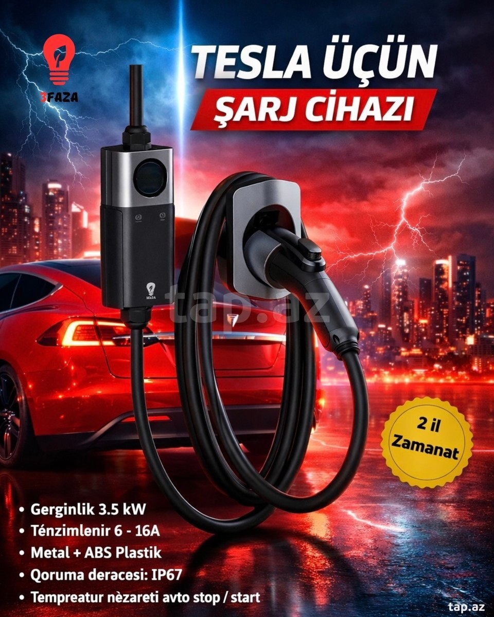 Tesla Nacs şarj cihazı