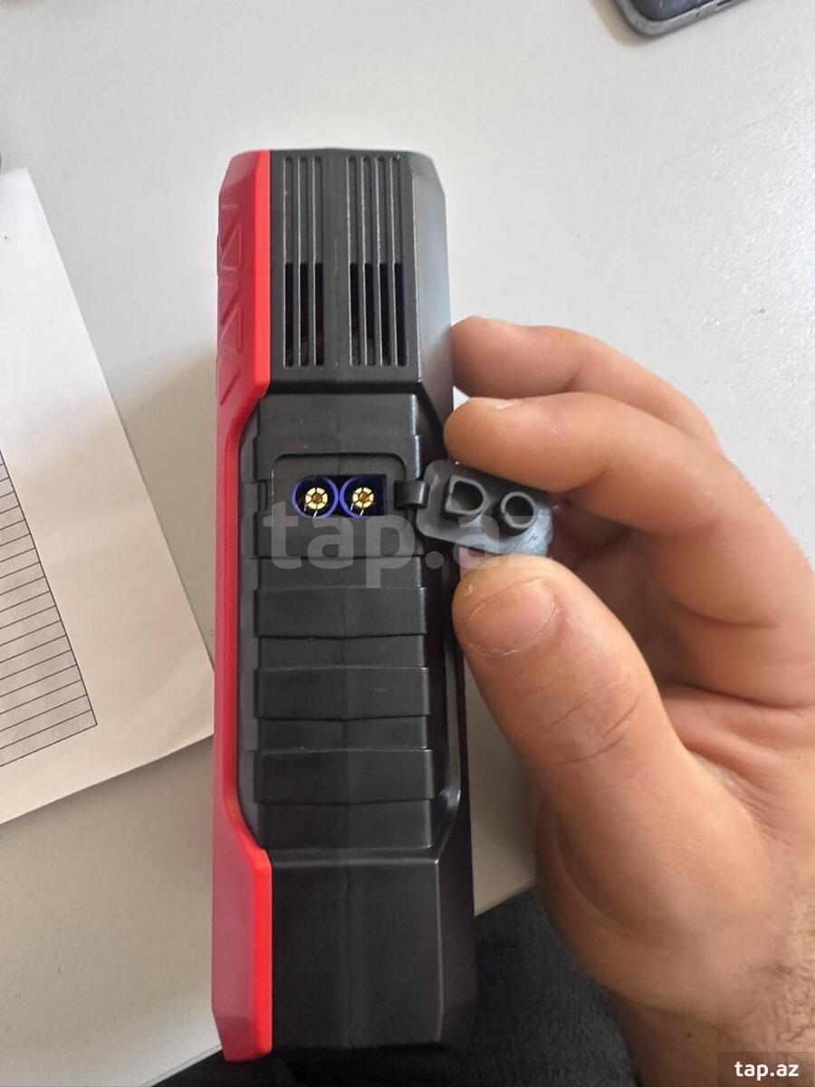 Jump Starter avtomobil cərəyan ötürücü naqil başlığı və nasosu (3)