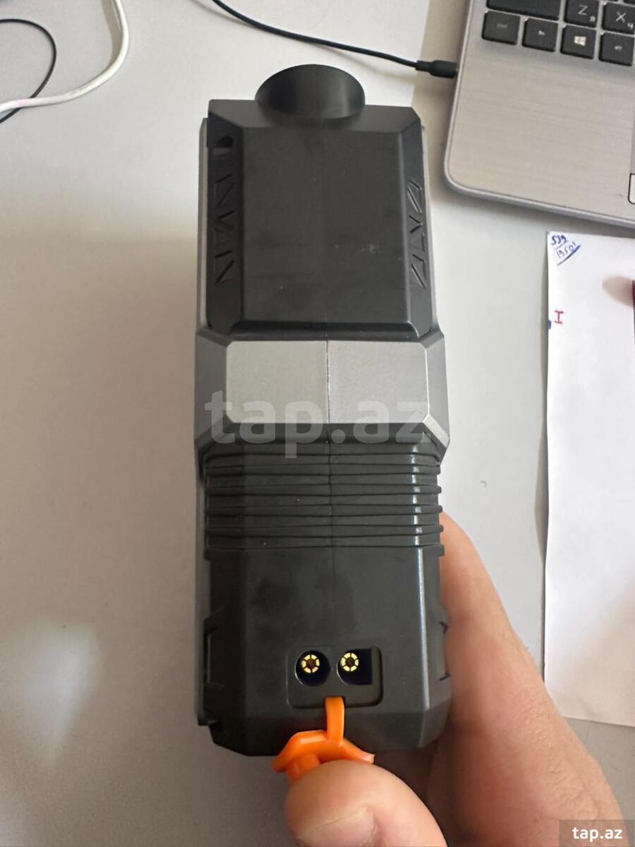 Jump Starter avtomobil cərəyan ötürücü naqil başlığı və nasosu (4)