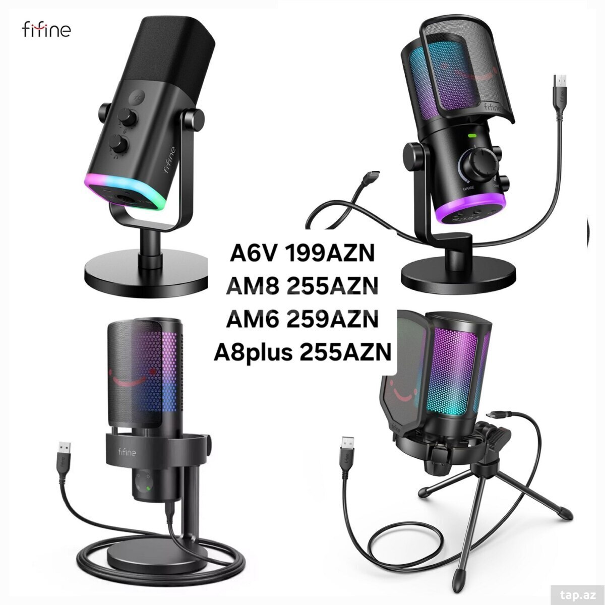 Oyun mikrofonu "Fifine"