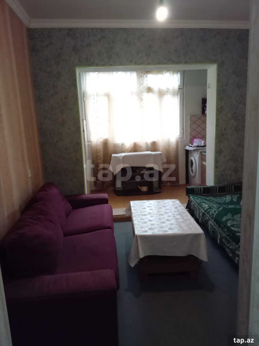 2-otaqlı mənzil kirayə verilir, Həzi Aslanov m., 30 m² (4)