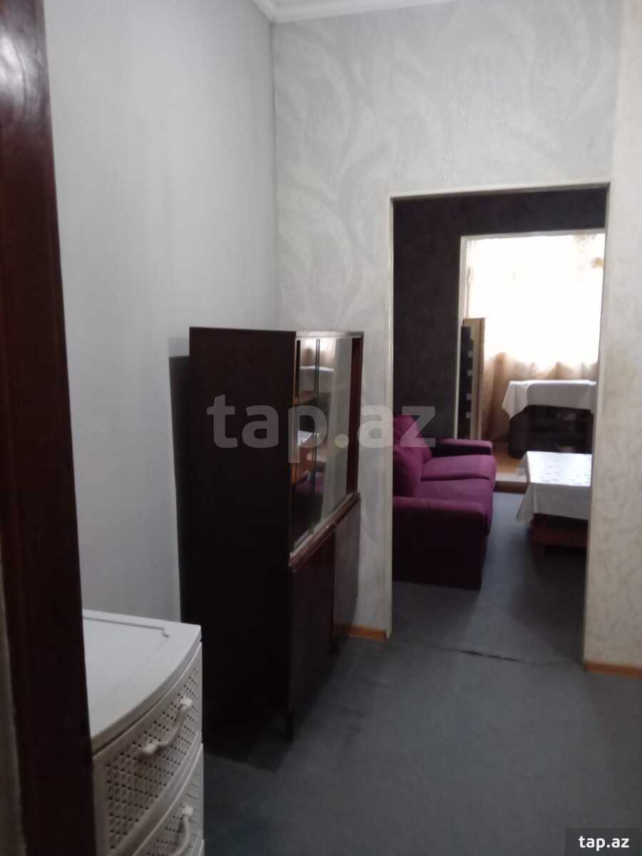 2-otaqlı mənzil kirayə verilir, Həzi Aslanov m., 30 m² (10)