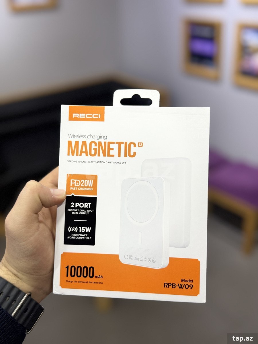 Powerbank Recci 10000mAh 20W 