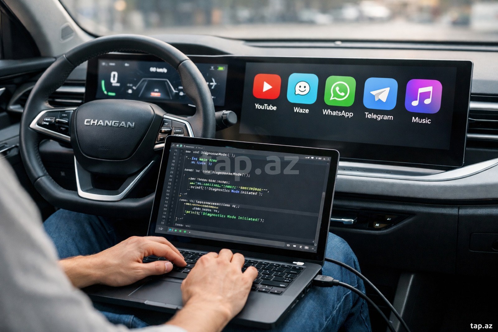 Changan Deepal proqram yazılması (2)