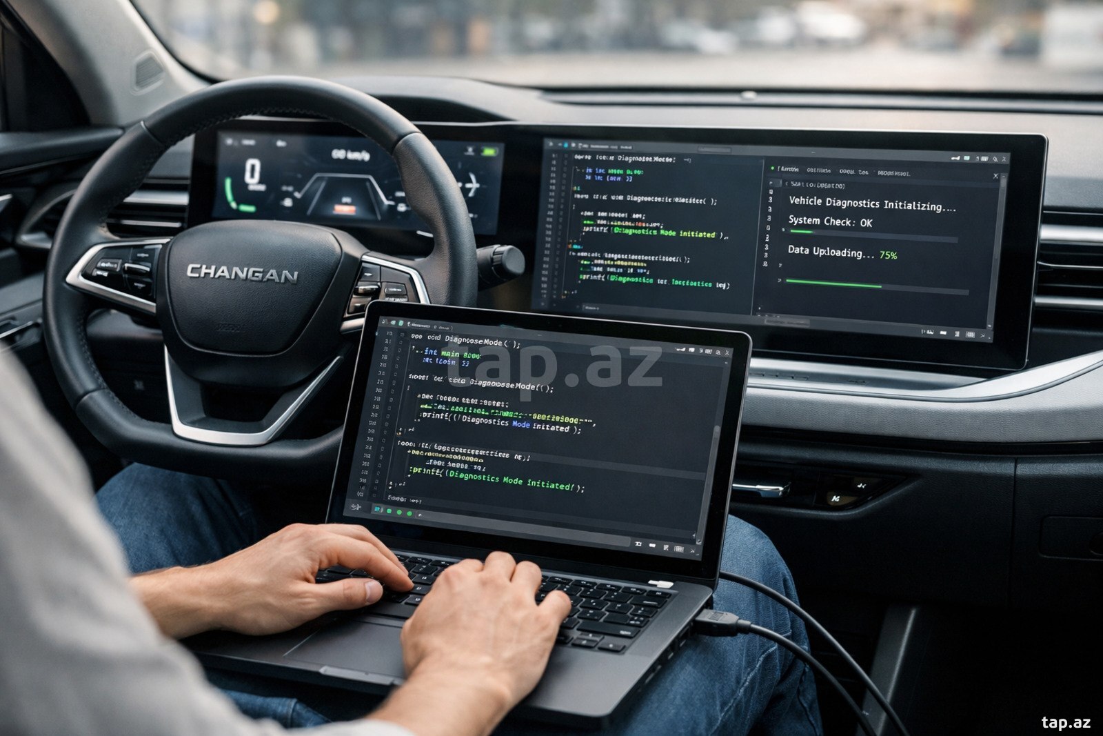 Changan Deepal proqram yazılması (3)