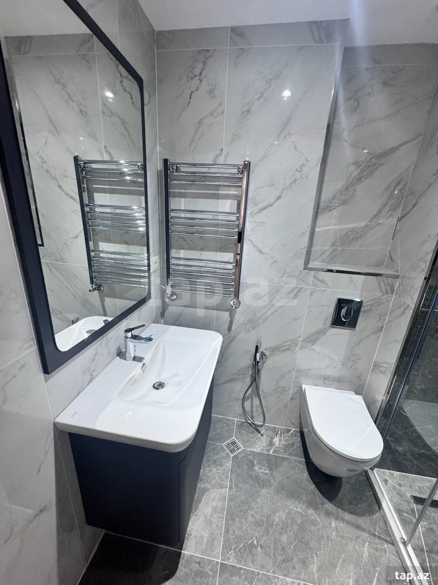 3-otaqlı yeni tikili, Yasamal r., 85 m² (17)