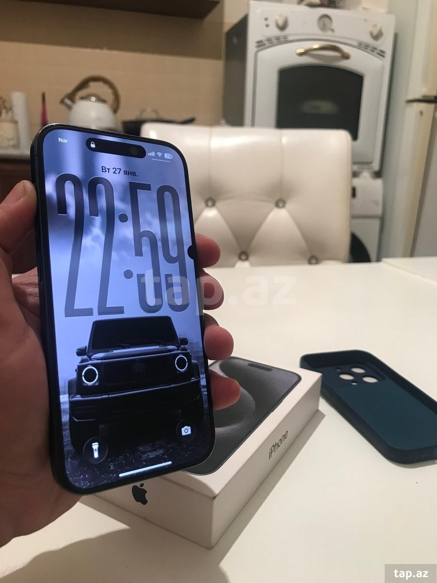 Apple iPhone 15 Pro Blue Titanium 128GB/8GB