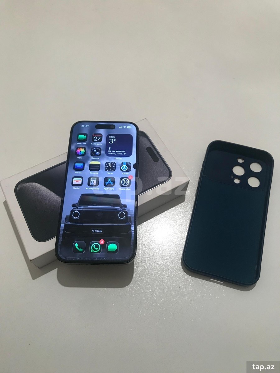 Apple iPhone 15 Pro Blue Titanium 128GB/8GB (11)