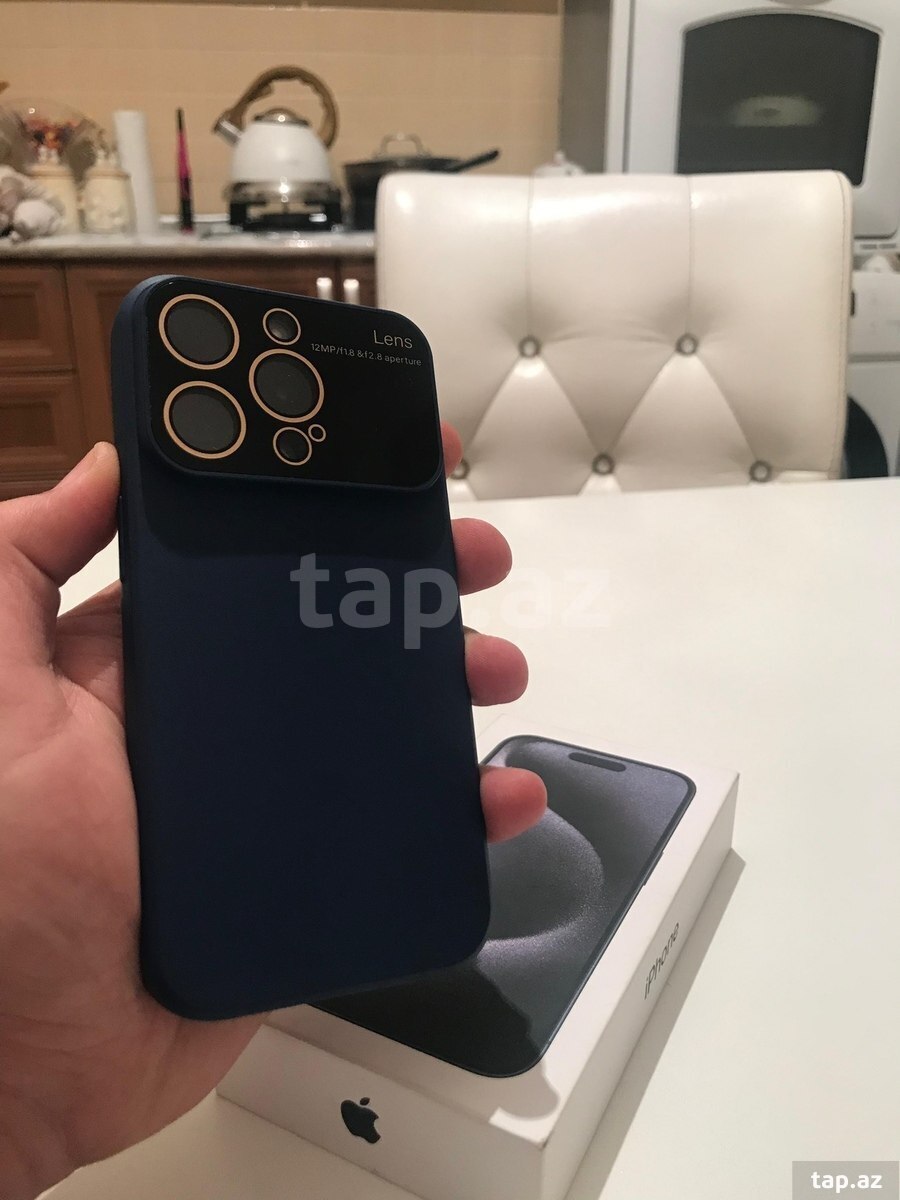 Apple iPhone 15 Pro Blue Titanium 128GB/8GB (6)