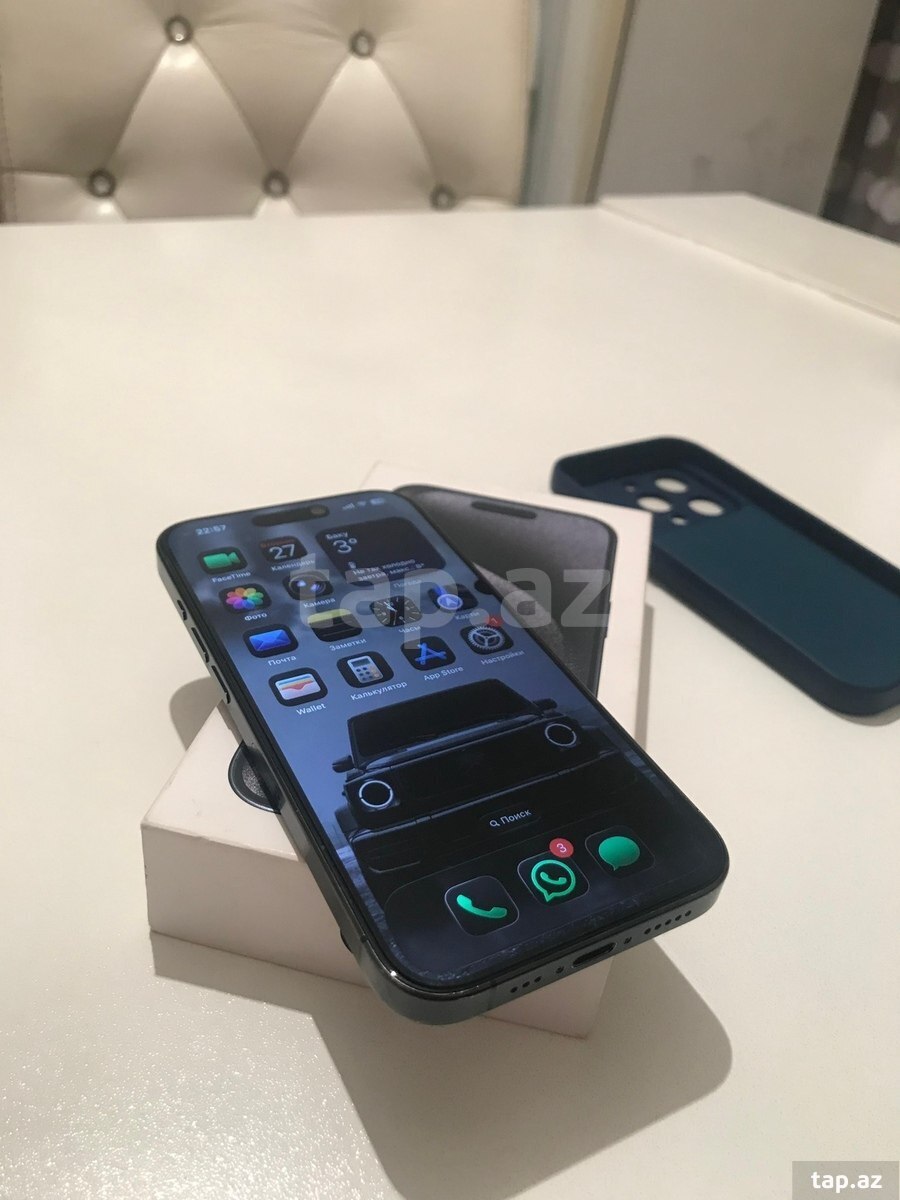 Apple iPhone 15 Pro Blue Titanium 128GB/8GB (7)