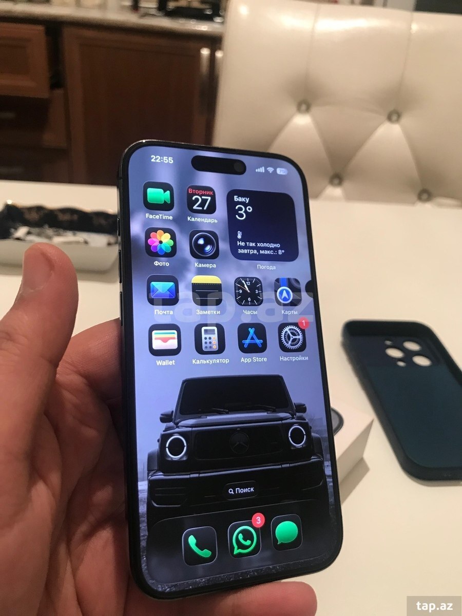 Apple iPhone 15 Pro Blue Titanium 128GB/8GB (15)