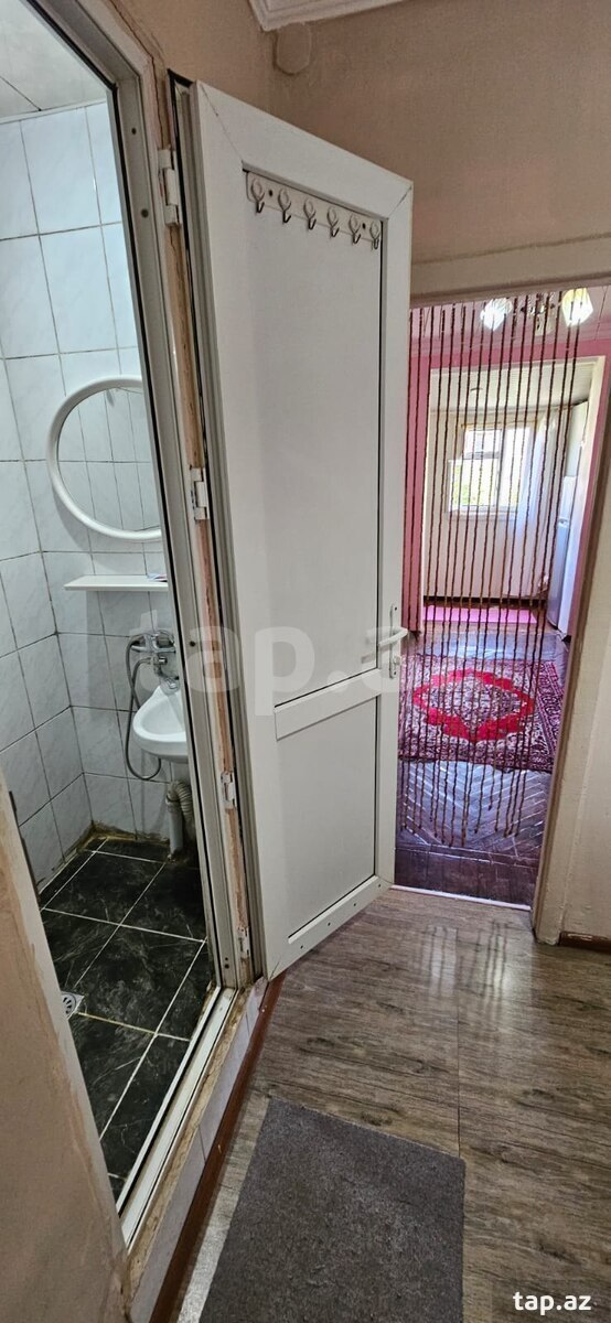 1-otaqlı mənzil kirayə verilir, Nərimanov m., 25 m² (6)