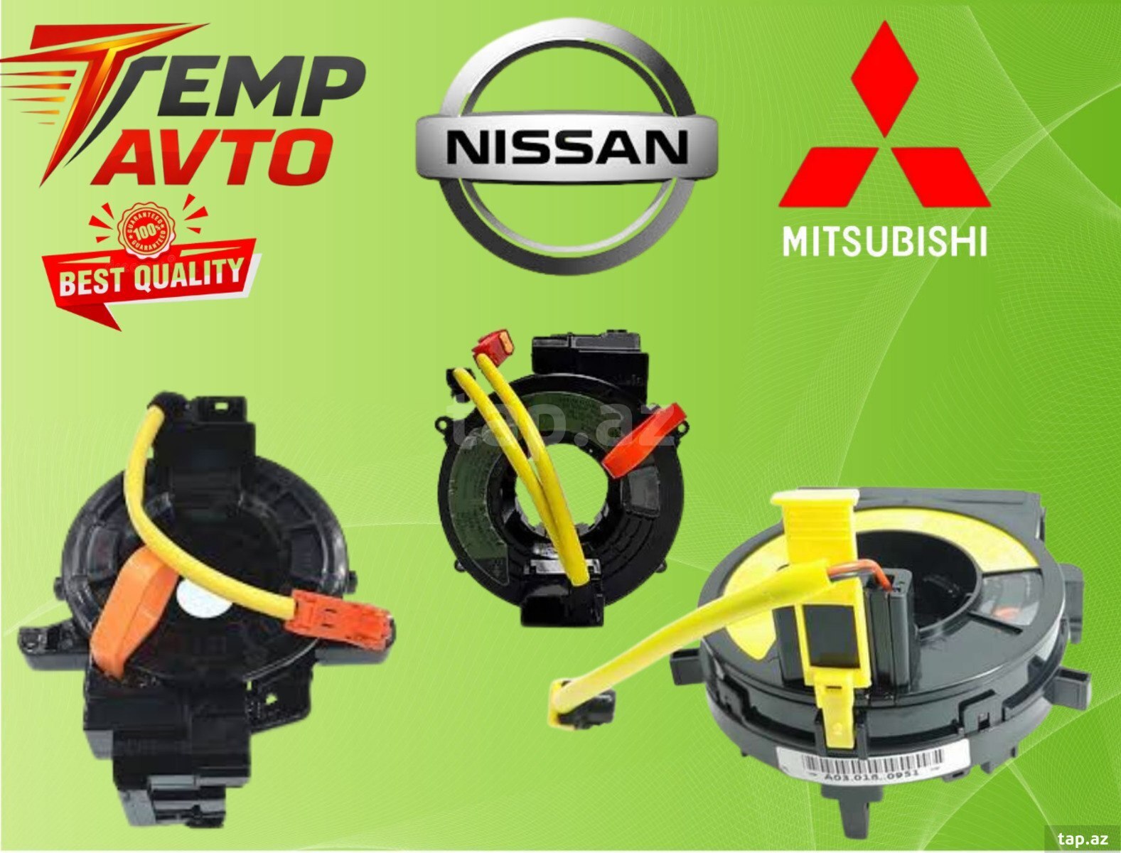 Mitsubishi, Nissan sükan lentləri 