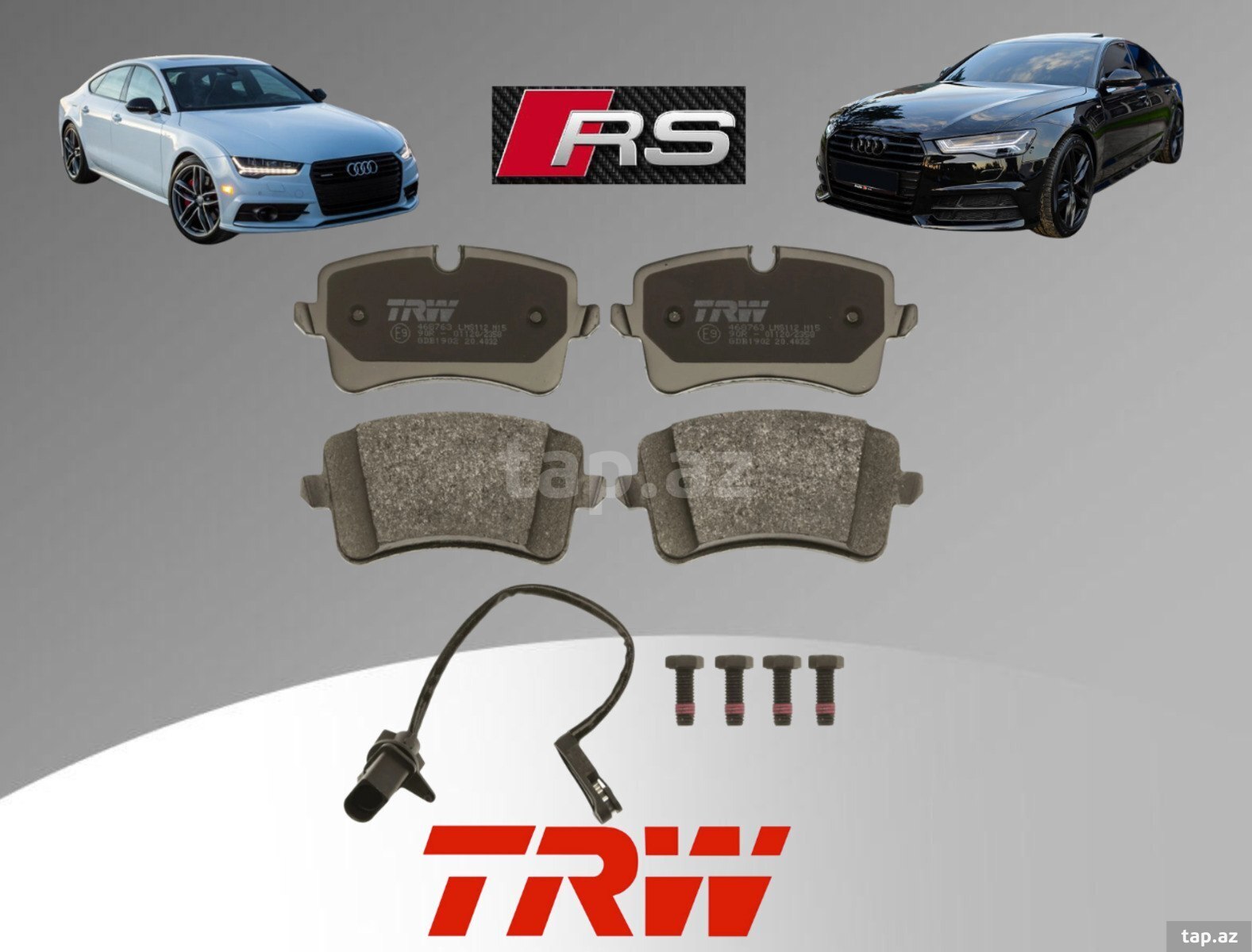 Audi A6/A7 arxa əyləc bəndləri TRW