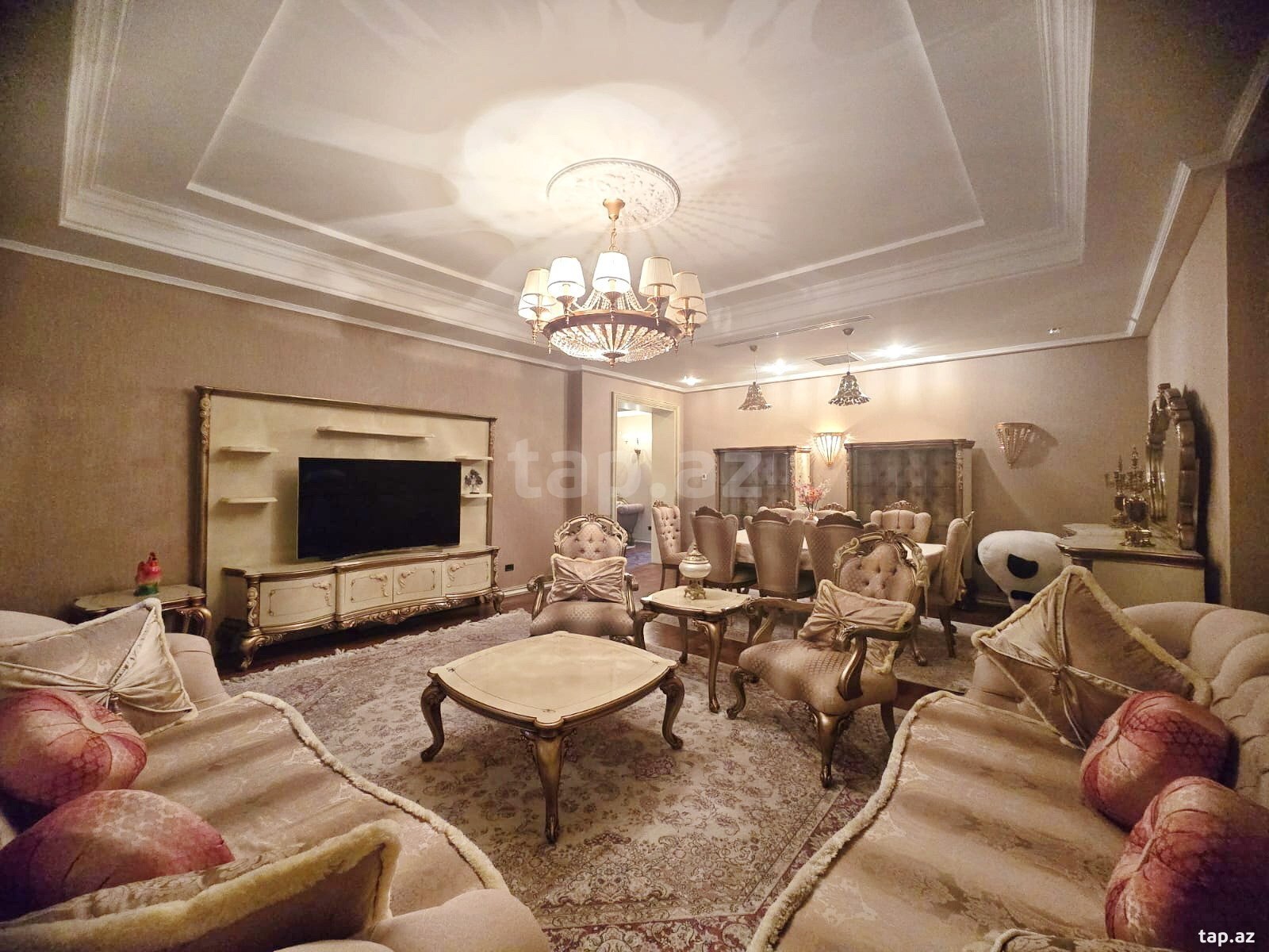 5-otaqlı yeni tikili kirayə verilir, S.Vurğun küç., 280 m² (2)