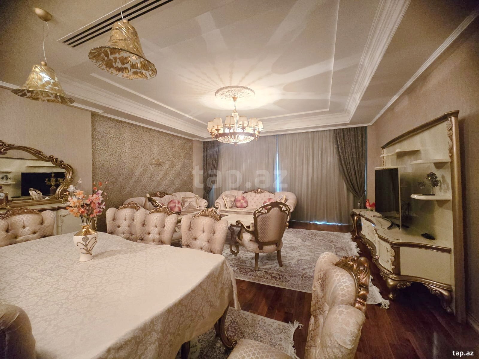 5-otaqlı yeni tikili kirayə verilir, S.Vurğun küç., 280 m² (15)