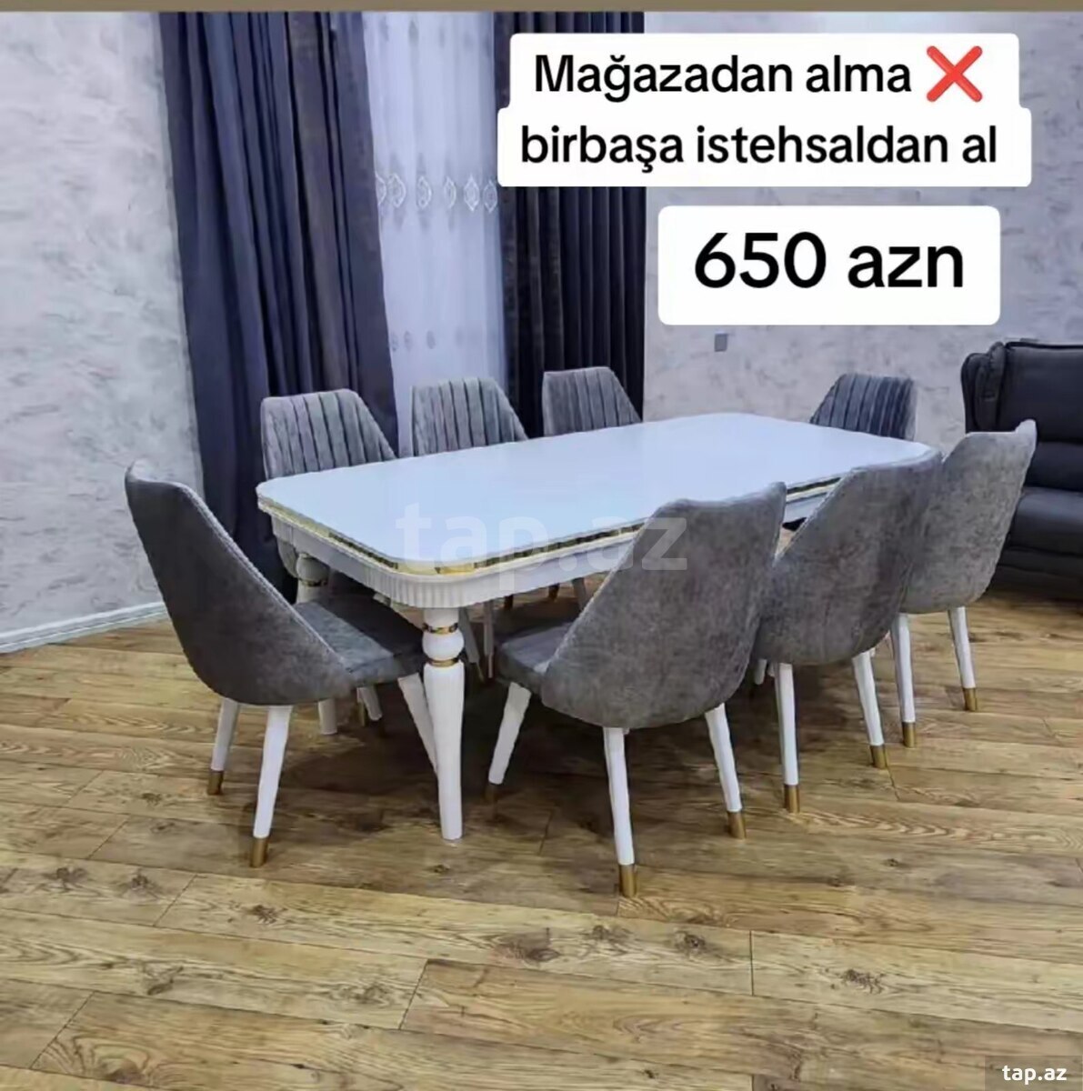Masa və oturacaqlar