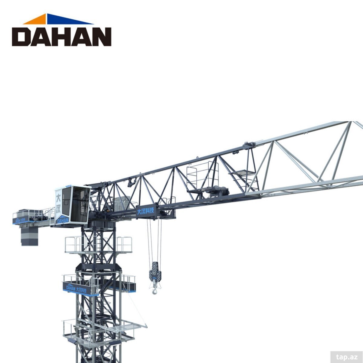 Qülləli kran DAHAN QTZ100, 2026 il (7)