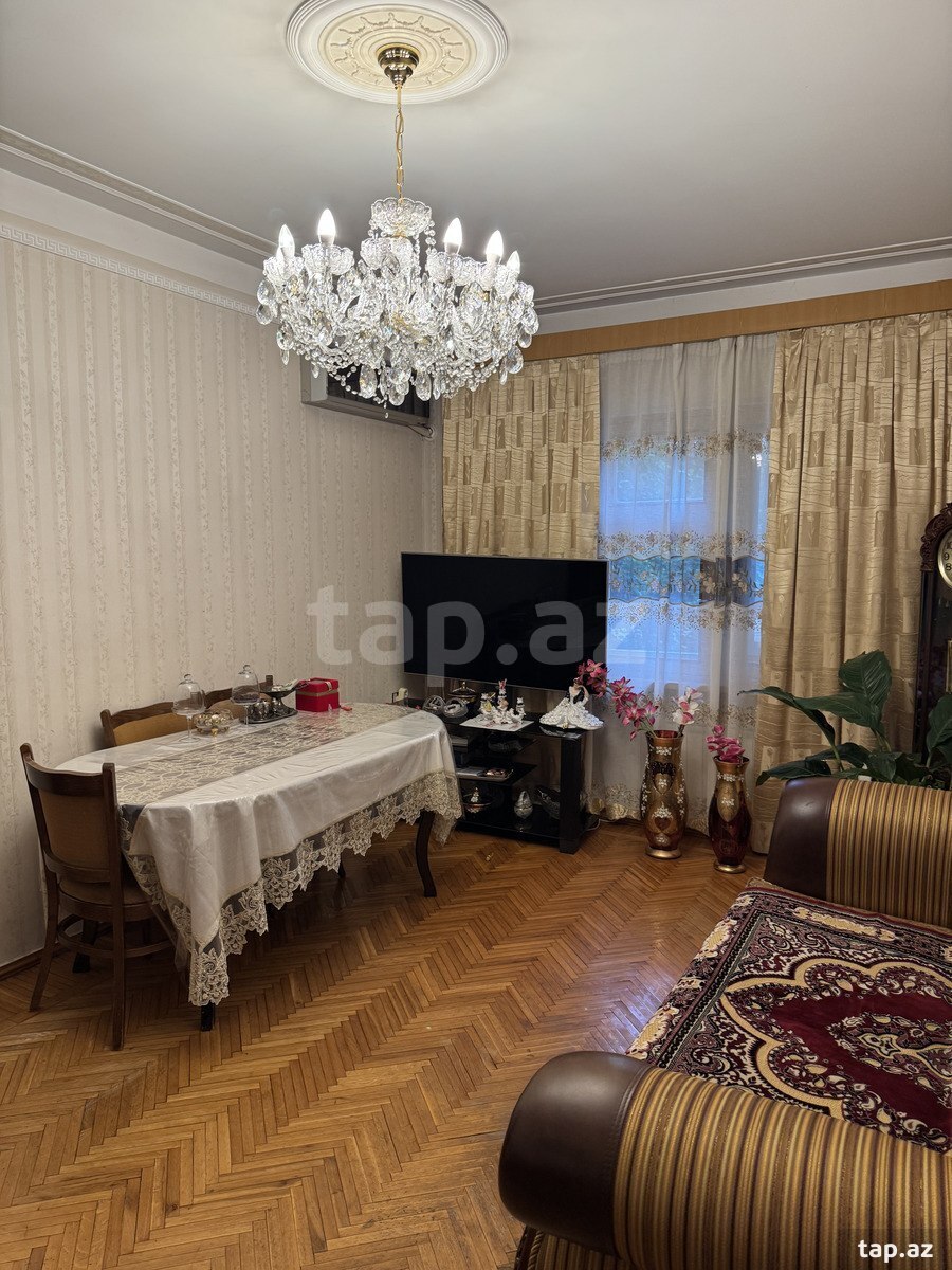 4-otaqlı mənzil, Memar Əcəmi m., 90 m² (3)