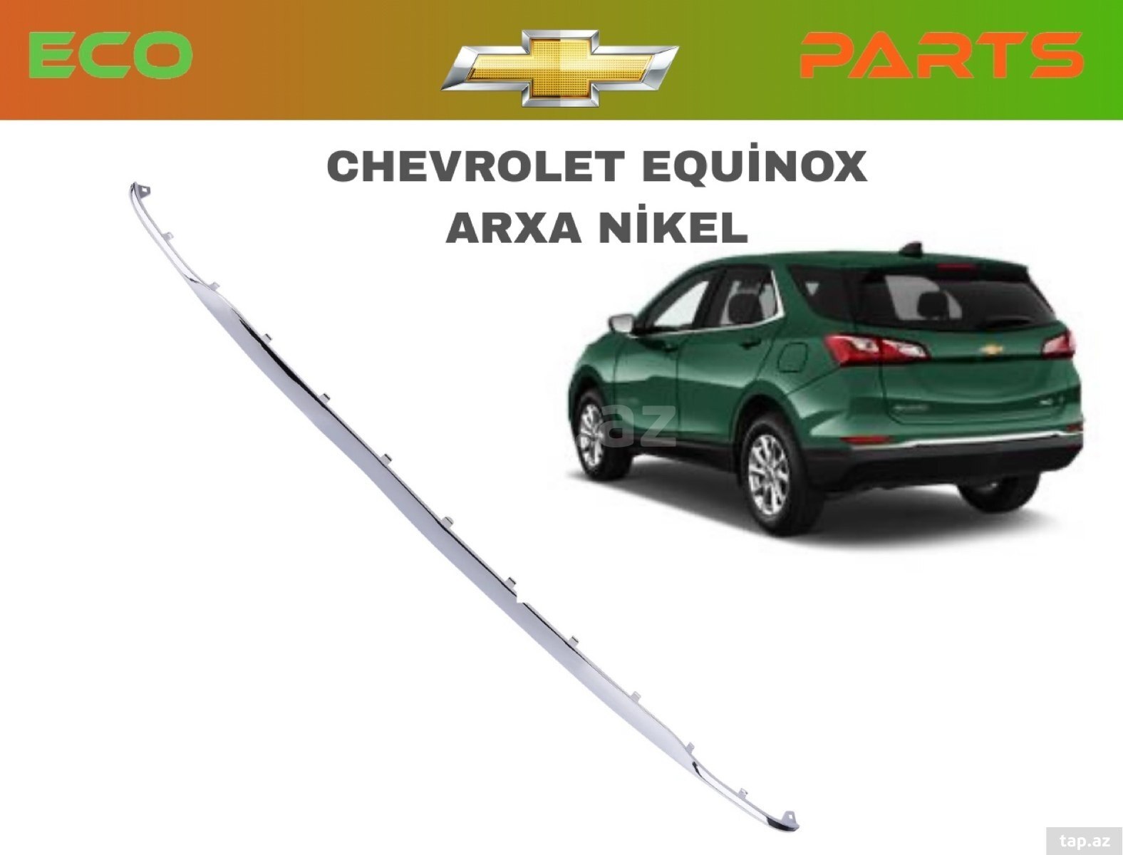 Chevrolet  Equinox arxa bamper nikeli