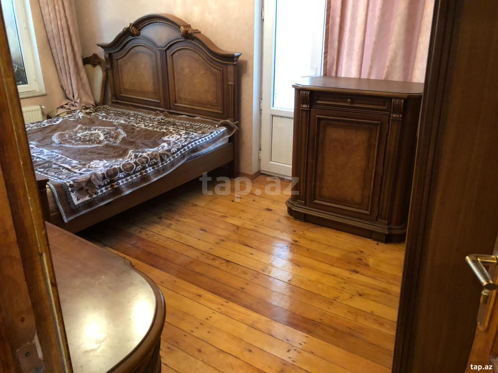 3-otaqlı mənzil kirayə verilir, N. Nərimanov m., 70 m²