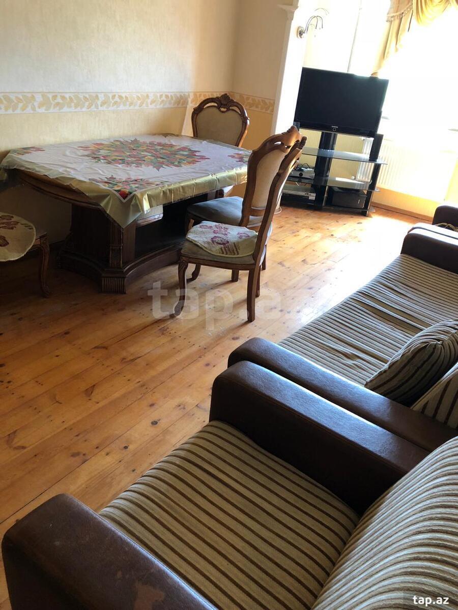 3-otaqlı mənzil kirayə verilir, N. Nərimanov m., 70 m²